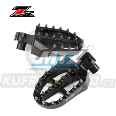 Stupačky ZETA Racing Alu - ZETA ZE93-1620 - Yamaha YZ125+YZ250 / 98-25 + YZF250+YZF450 + YZF250X+YZF450X + YZ125X+YZ250X + WRF250+WRF400+WRF426+WRF450 + 700 Tenere + Honda+Gas-Gas+TM - černé