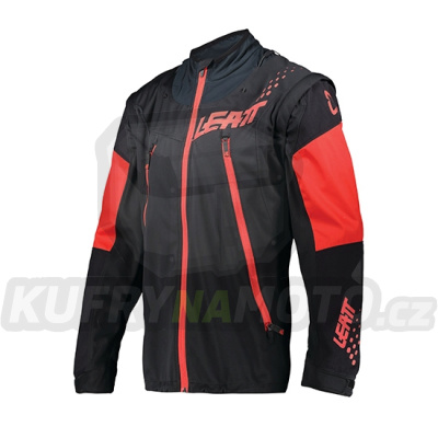 LEATT MOTO 4.5 LITE BUNDA ČERNÁ / ČERVENÁ BARVA ČERNÁ / ČERVENÁ VELIKOST M-5021000181