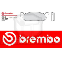 Brzdové destičky Brembo MBK SKYLINER 250 r.v. Od 00 -  ST směs Zadní