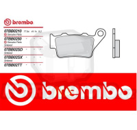 Brzdové destičky Brembo APRILIA PEGASO 650 r.v. Od 04 -  SD směs Zadní