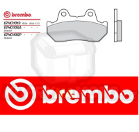 Brzdové destičky Brembo HONDA CB FOUR 400 r.v. Od 81 -  směs SP Přední