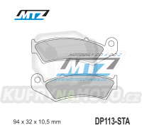 Destičky brzdové DP113-STA - směs Standard