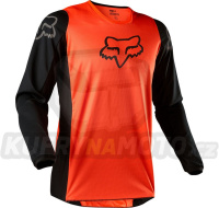 Dres motokros FOX 180 PRIX JERSEY - oranžový FLUO - velikost XL