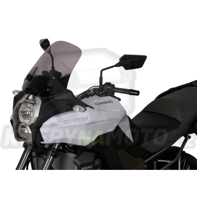 Plexi plexisklo MRA Kawasaki Versys 1000 - 2014 typ turistický T černé