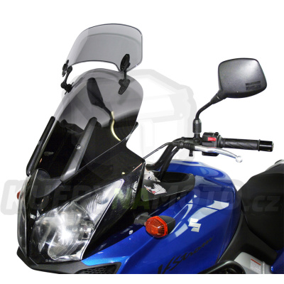 Moto plexi MRA Suzuki DL 650 V – Strom 2004 - 2010 typ X – Creen turistické XCT kouřové