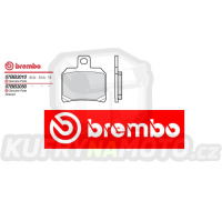 Brzdové destičky Brembo DUCATI MONSTER 1100 1100 r.v. Od 09 -  Originál směs Zadní