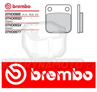 Brzdové destičky Brembo KAWASAKI KVF C1, C2 Prairie 4x4 400 r.v. Od 99 -  směs SX Přední