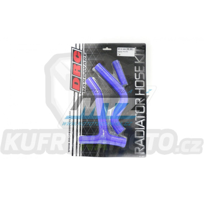 Hadice chladiče DRC RADIATOR HOSE KIT - DRC D47-01-652 - Yamaha YZF250 / 10-13 - modré (sada 3ks)