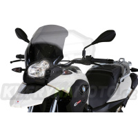 Plexi plexisklo MRA BMW G 650 GS 2011 - typ turistický T kouřové