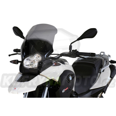 Plexi plexisklo MRA BMW G 650 GS 2011 - typ turistický T kouřové