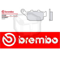 Brzdové destičky Brembo HONDA FORESIGHT 250 r.v. Od 00 -  ST směs Zadní