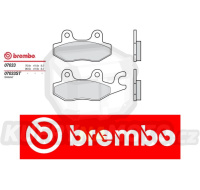 Brzdové destičky Brembo KYMCO NEW DINK 125 r.v. Od 08 -  ST směs Zadní