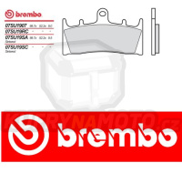 Brzdové destičky Brembo SUZUKI GSX 1400 r.v. Od 02 -  směs SA Přední