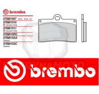 Brzdové destičky Brembo BIMOTA YB 11 1000 r.v. Od 97 -  směs SA Přední