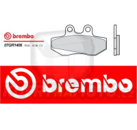 Brzdové destičky Brembo SHERCO CITY CORP 4T SM 125 r.v. Od 03 -  směs Originál Přední