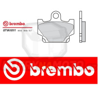 Brzdové destičky Brembo YAMAHA XZ 550 r.v. Od 83 -  směs Originál Přední