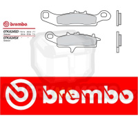 Brzdové destičky Brembo KAWASAKI KVX (right caliper) 700 r.v. Od 04 -  směs SX Přední