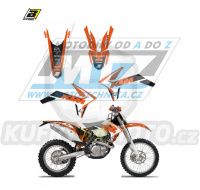 Polepy na motocykl (sada polepů Dream) KTM EXC+EXCF / 12-13 + SX+SXF / 11-12 - typ polepů Dream4