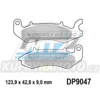 Destičky brzdové DP9047-STA - směs Standard