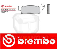 Brzdové destičky Brembo TRIUMPH TIGER 900 r.v. Od 99 - 00 Originál směs Zadní