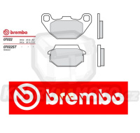 Brzdové destičky Brembo KYMCO MXU 150 r.v. Od 05 -  ST směs Zadní