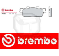 Brzdové destičky Brembo KYMCO XCITING 250 r.v. Od 05 -  XS směs Zadní