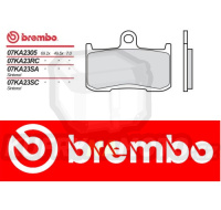 Brzdové destičky Brembo TRIUMPH TIGER SE 1050 r.v. Od 09 -  směs SA Přední