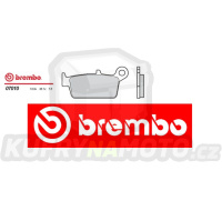 Brzdové destičky Brembo PEUGEOT SV GEO 125 r.v. Od 92 -  směs Originál Přední