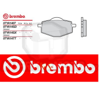 Brzdové destičky Brembo YAMAHA TD R 125 r.v. Od 93 -  směs Originál Přední