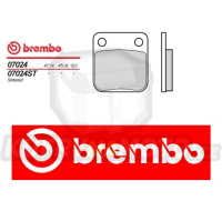 Brzdové destičky Brembo DAELIM MESSAGE II 50 r.v. Od 98 -  směs S T Přední