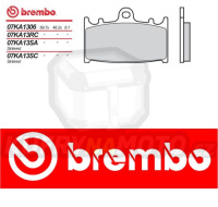 Brzdové destičky Brembo KAWASAKI KR-1 S 250 r.v. Od 90 -  směs RC Přední