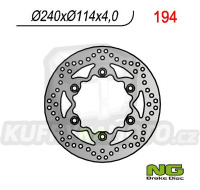 Brzdový kotouč moto NG 194