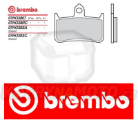 Brzdové destičky Brembo HONDA NS 125 r.v. Od 89 -  směs SA Přední