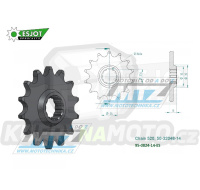 Kolečko řetězové (pastorek) 0824-14zubů ESJOT 50-32048-14 - Husqvarna TE250+TE310+TE410+TE450+TE510+TE570+TE610 + TE410E+TE610E + TC250+TC450+TC510+TC570+TC610 + SMR450+SMR510+SMR530+SMR570+SMR630 + SM610+SM630