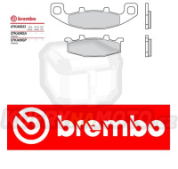 Brzdové destičky Brembo KAWASAKI ZX-6 600 r.v. Od 90 - 93 SA směs Zadní