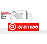 Brzdové destičky Brembo HONDA CRF450R 450 r.v. Od 09 -  TT směs Zadní