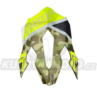 Kšilt JUST1 J12 KOMBAT fluo žlutý