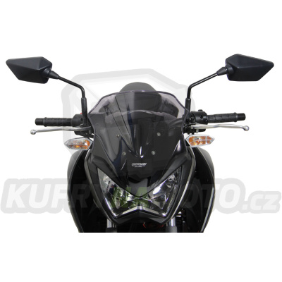 Plexi plexisklo MRA Kawasaki Z 300 2015 - typ racing R černé