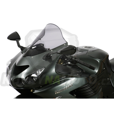 Moto plexi MRA Kawasaki ZX 14 R 1400 2006 - typ racing R kouřové