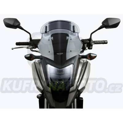 Moto plexi MRA Honda NC 700 X 2012 - typ varioturistické VT kouřové