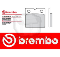 Brzdové destičky Brembo MZ SPORTSTAR 125 r.v. Od 93 -  směs SP Přední