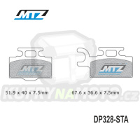 Destičky brzdové DP328-STA - směs Standard