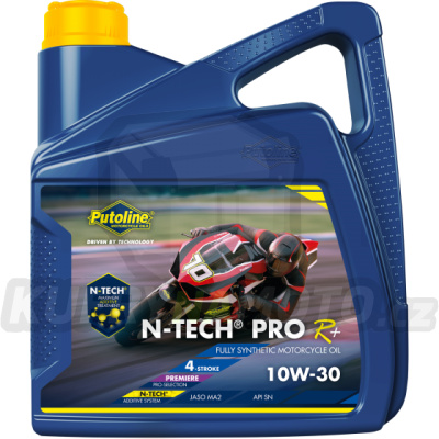 Olej motorový motocyklový Putoline N-Tech ProR+ Road 10W30 (balení 4L)