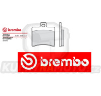 Brzdové destičky Brembo APRILIA SCARABEO 200 r.v. Od 07 -  Originál směs Zadní