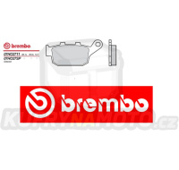 Brzdové destičky Brembo HONDA VF FR INTERCEPTOR 700 r.v. Od 88 - 89 SP směs Zadní