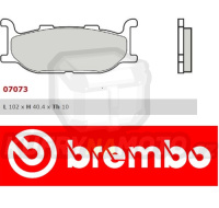 Brzdové destičky Brembo YAMAHA MAJESTY 400 r.v. Od 04 -  směs XS Přední