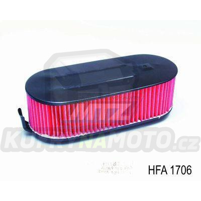 Filtr vzduchový HFA1706 (HifloFiltro) - Honda CB750K + CB750F Bol d'Or + CB750C Custom + CB900F + CB900 Bol d'Or + CB900F2 + CB900C Custom  + CB900F Supersport + CB1000C Custom + CB1100