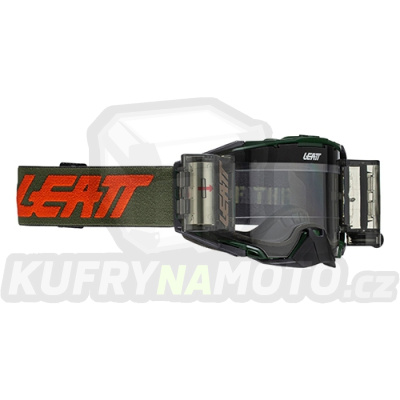 LEATT VELOCITY 6.5 ROLL-OFF BRÝLE CACTUS CLEAR 83% BARVA ZELENÁ / ORANŽOVÁ-8021700480