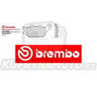 Brzdové destičky Brembo HONDA CBR RR 600 r.v. Od 05 - 06 Originál směs Zadní