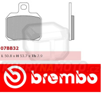 Brzdové destičky Brembo RIEJU SMX PRO 50 r.v. Od 08 -  směs Originál Přední